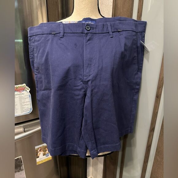 NWT English Laundry Blue Flat Front Shorts - Picture 1 of 3